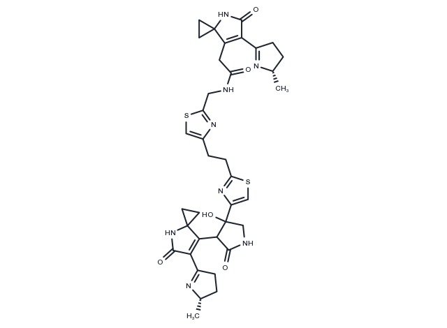 Colibactin 742 Chemical Structure