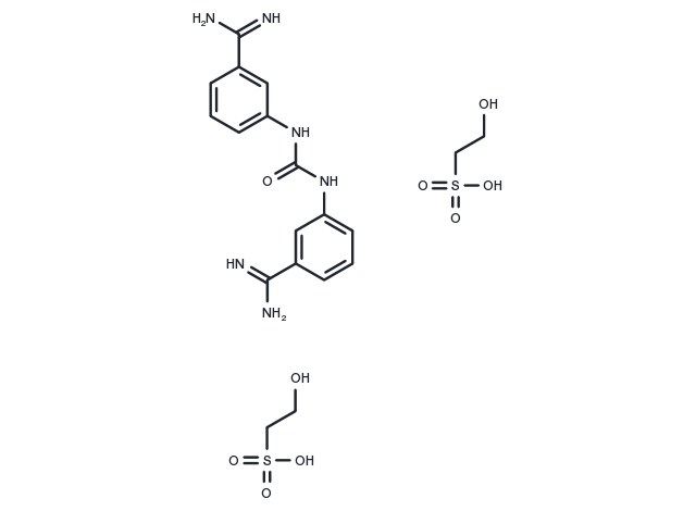Amicarbalide diisethionate Chemical Structure