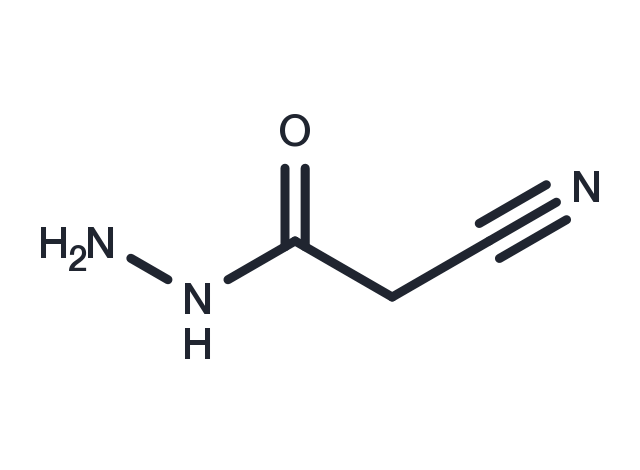Cyanoacetohydrazide Chemical Structure