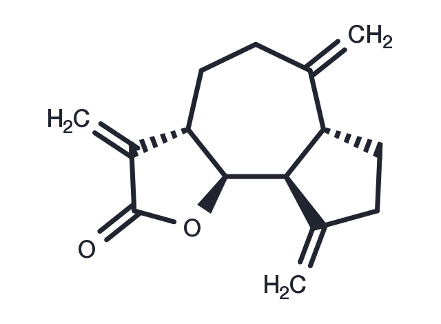 Dehydrocostus lactone (Epiligulyl oxide) Chemical Structure