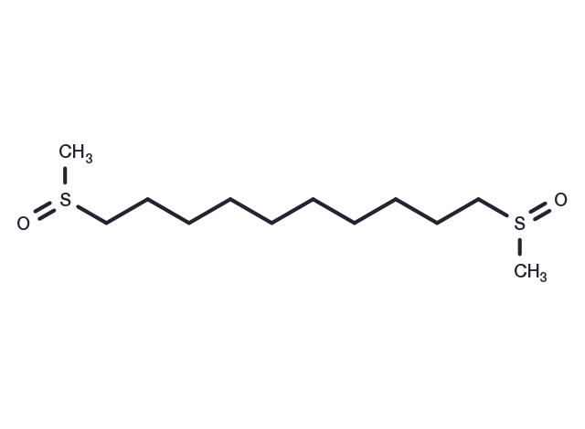 Decane, 1,10-bis(methylsulfinyl)- Chemical Structure
