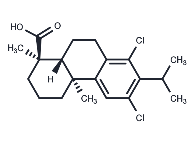 12,14-Dichlorodehydroabietic acid Chemical Structure