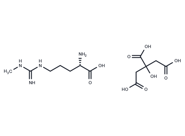 Tilarginine citrate Chemical Structure