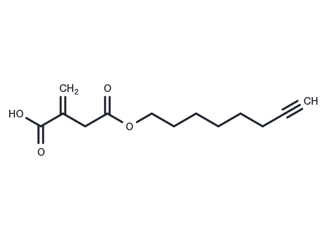 Itaconate-alkyne Chemical Structure