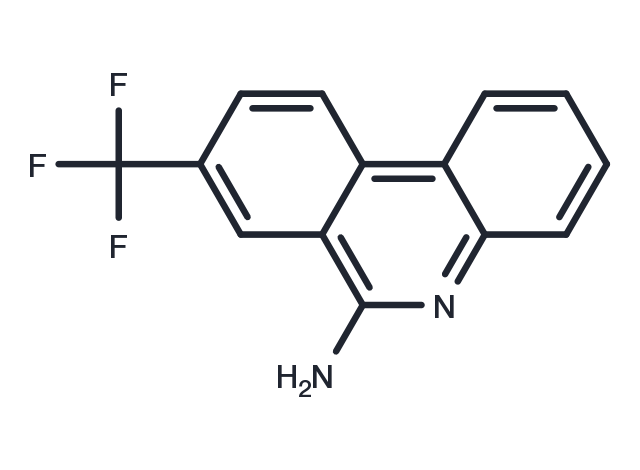 6-Amino-8-trifluoromethylphenanthridine Chemical Structure