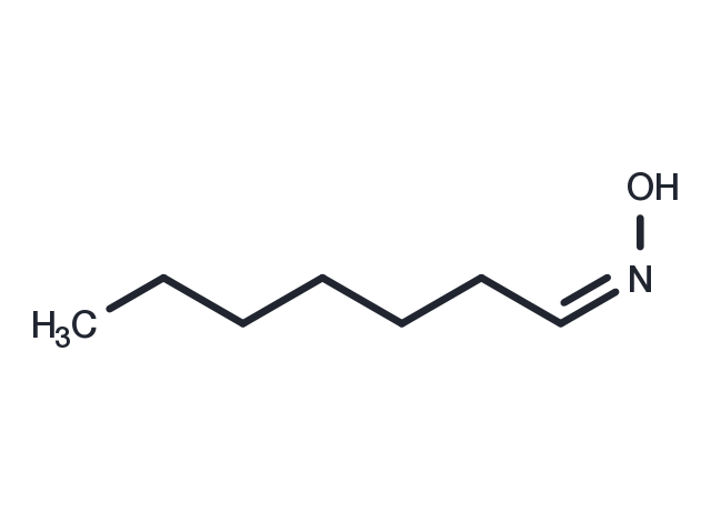 Heptanal oxime Chemical Structure