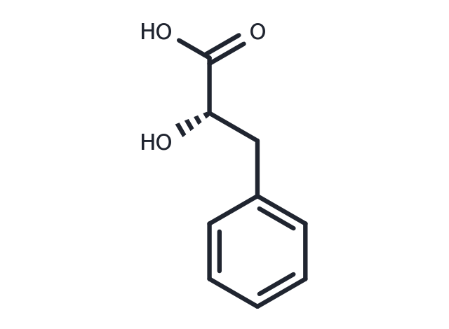 (S)-2-Hydroxy-3-phenylpropanoic acid Chemical Structure
