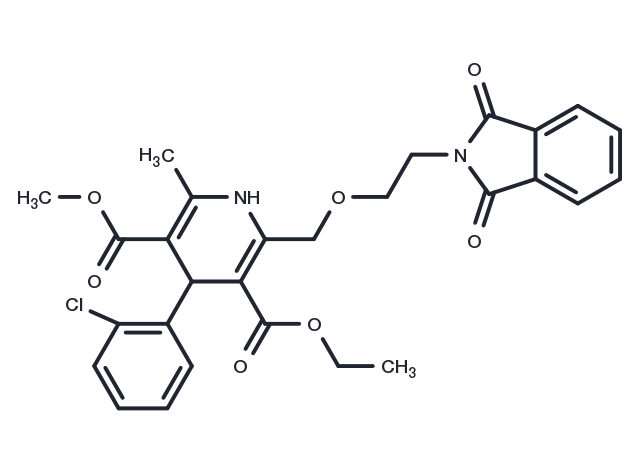 Phthalimidoamlodipine Chemical Structure