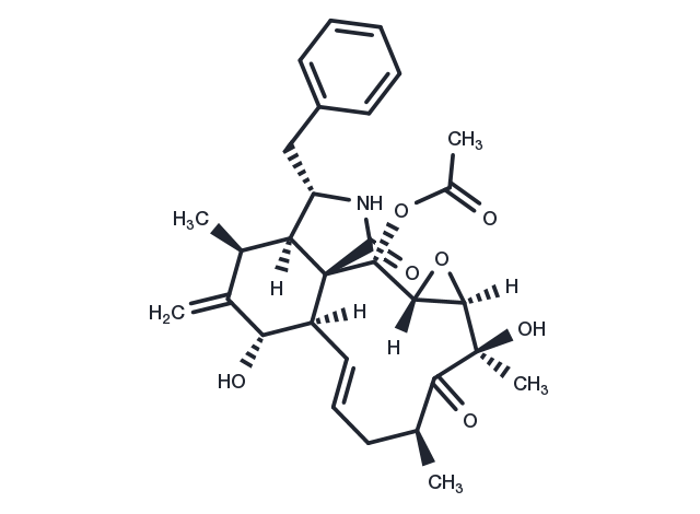 19,20-Epoxycytochalasin D Chemical Structure