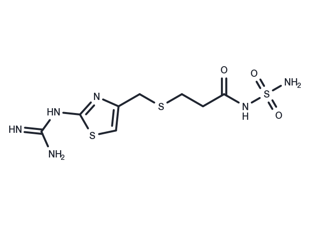 Famotidine sulfamoyl propanamide Chemical Structure
