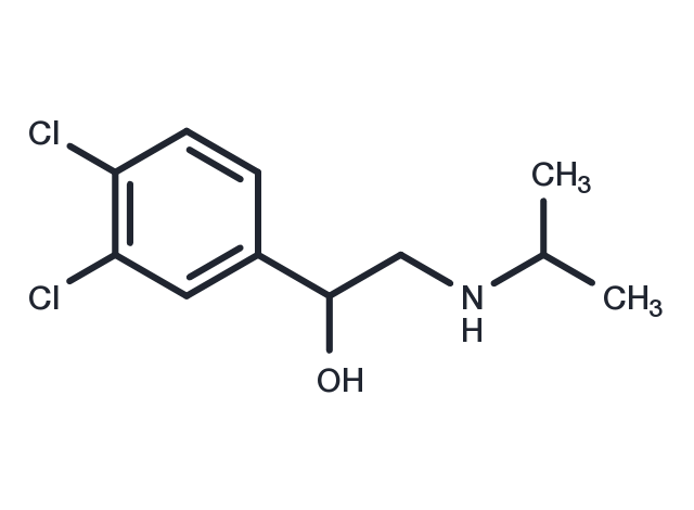Dichloroisoproterenol Chemical Structure