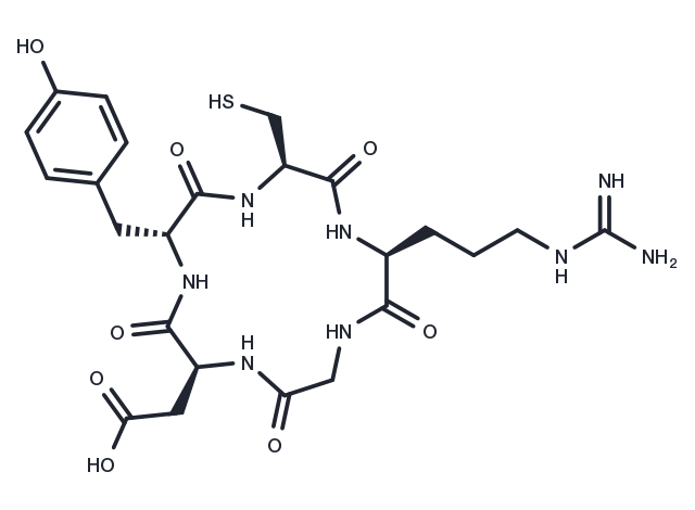 Cyclo(RGDyC) Chemical Structure