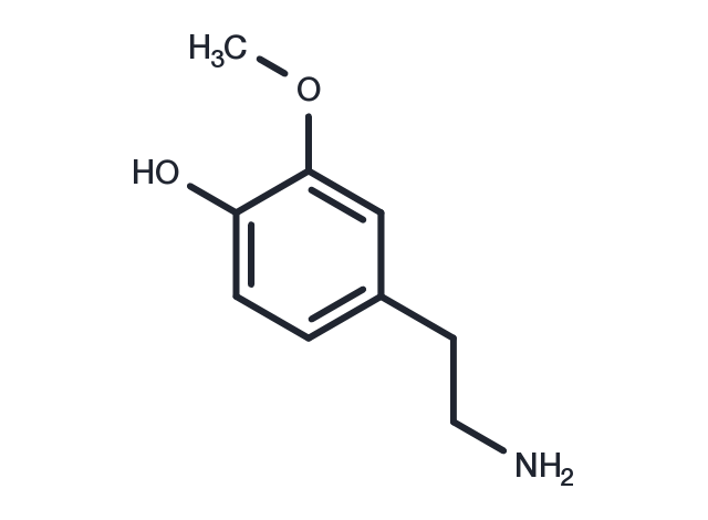 3-Methoxytyramine Chemical Structure