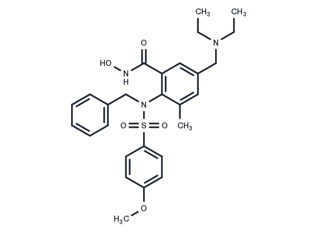 MMP-9 Inhibitor I Chemical Structure