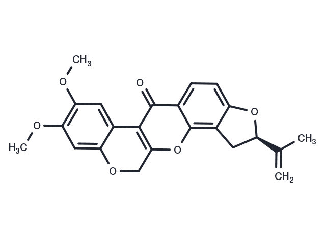 Dehydrorotenone Chemical Structure