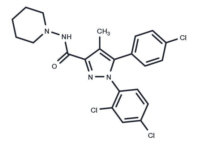 Rimonabant Chemical Structure