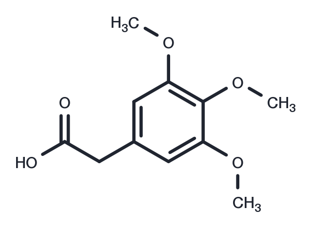 3,4, 5-trimethoxyphenylacetic acid Chemical Structure