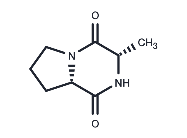 Cyclo(L-Ala-L-Pro) Chemical Structure