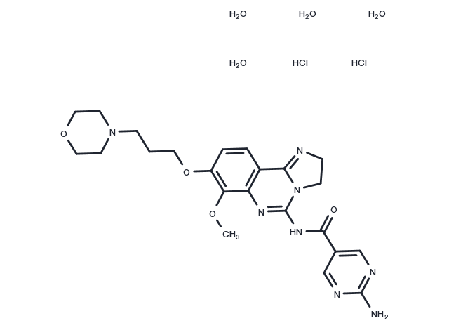 Copanlisib HCl hydrate Chemical Structure