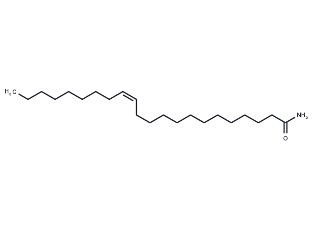 Erucylamide Chemical Structure