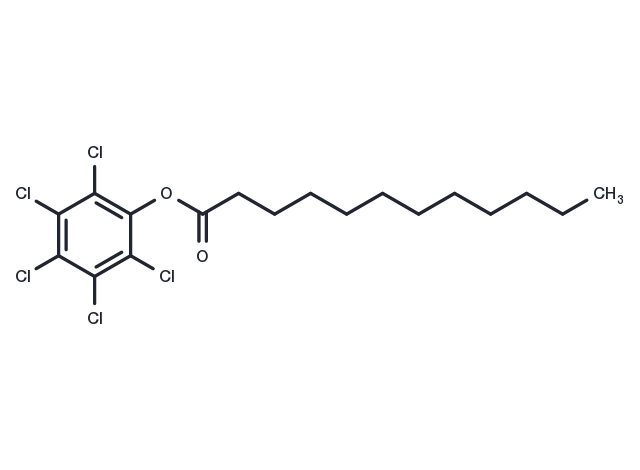 Pentachlorophenyl laurate Chemical Structure