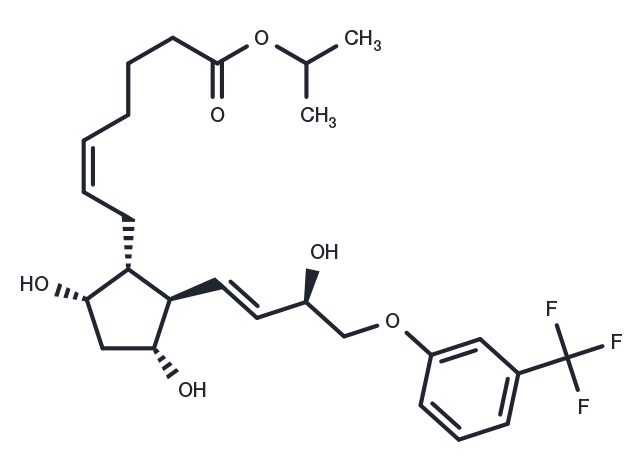 Travoprost Chemical Structure