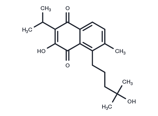 4-Hydroxysapriparaquinone Chemical Structure