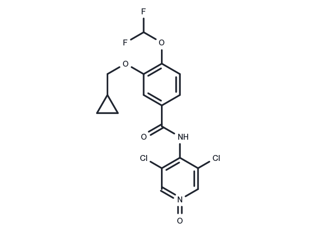 Roflumilast N-oxide Chemical Structure