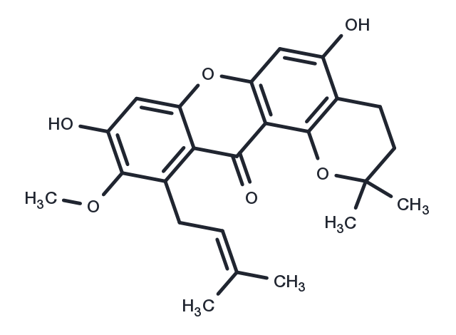 1-Isomangostin Chemical Structure
