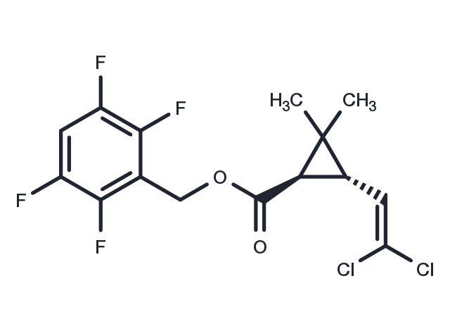 Transfluthrin Chemical Structure