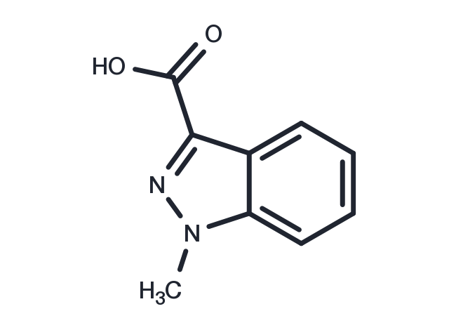1-Methylindazole-3-carboxylic acid Chemical Structure