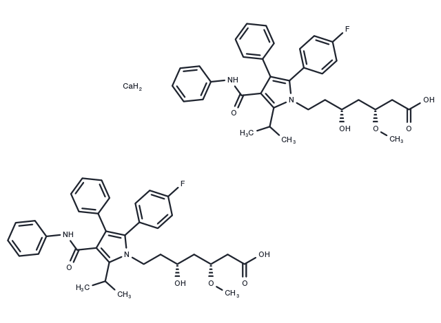 O-Methyl Atorvastatin hemicalcium Chemical Structure