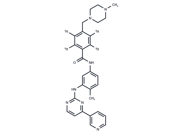 Imatinib D4 Chemical Structure