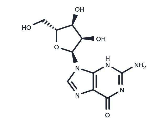 alpha-Guanosine Chemical Structure