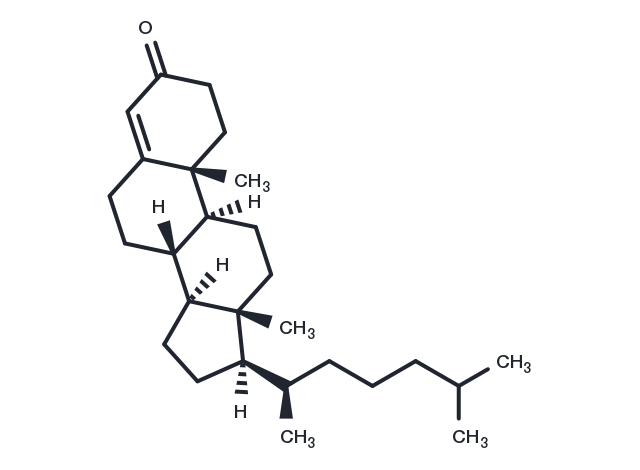 Cholestenone Chemical Structure