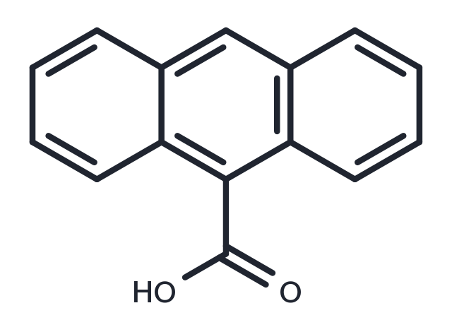 Anthracene-9-carboxylic acid Chemical Structure