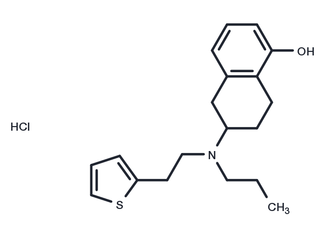 (Rac)-Rotigotine hydrochloride Chemical Structure