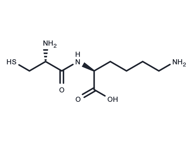 Cysteinyllysine Chemical Structure