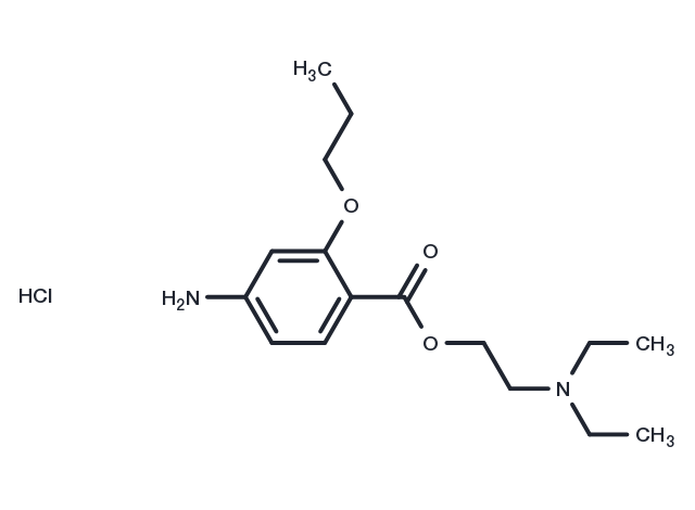 Propoxycaine hydrochloride Chemical Structure