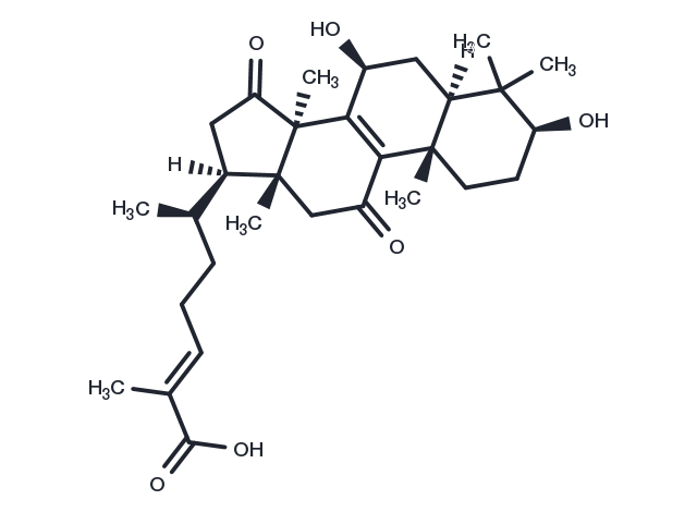 Ganoderic acid beta Chemical Structure