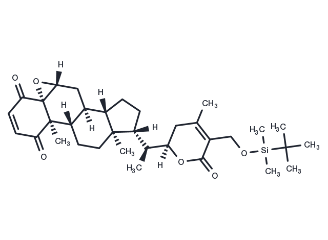 4-oxo-27-TBDMS Withaferin A Chemical Structure