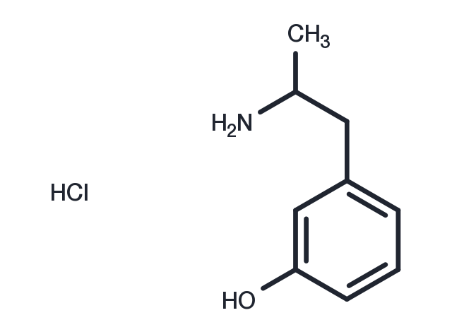 3-(2-aminopropyl)phenol hydrochloride Chemical Structure