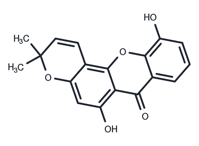 6-Deoxyisojacareubin Chemical Structure