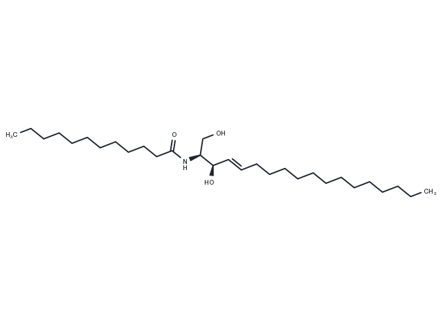 C12-Ceramide Chemical Structure