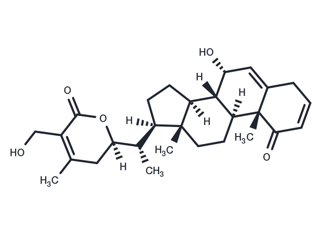 Daturataturin A aglycone Chemical Structure