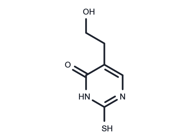 5-(2-Hydroxyethyl)-2-thiouracil Chemical Structure