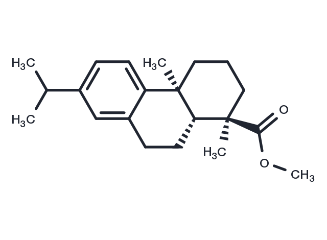 (1R,4aS,10aR)-methyl 7-isopropyl-1,4a-dimethyl-1,2,3,4,4a,9,10,10a-octahydrophenanthrene-1-carboxylate Chemical Structure