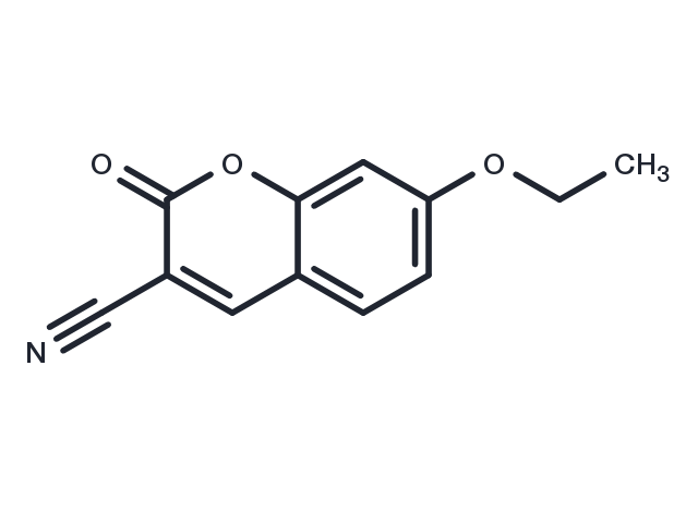 3-Cyano-7-ethoxycoumarin Chemical Structure