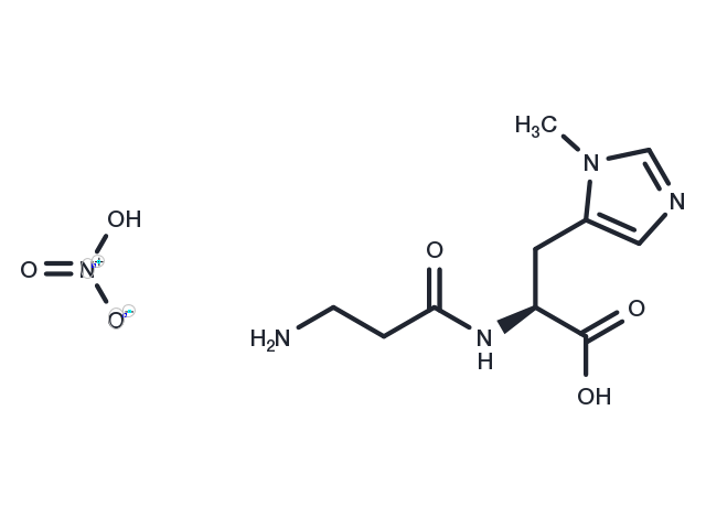 L-Anserine nitrate Chemical Structure
