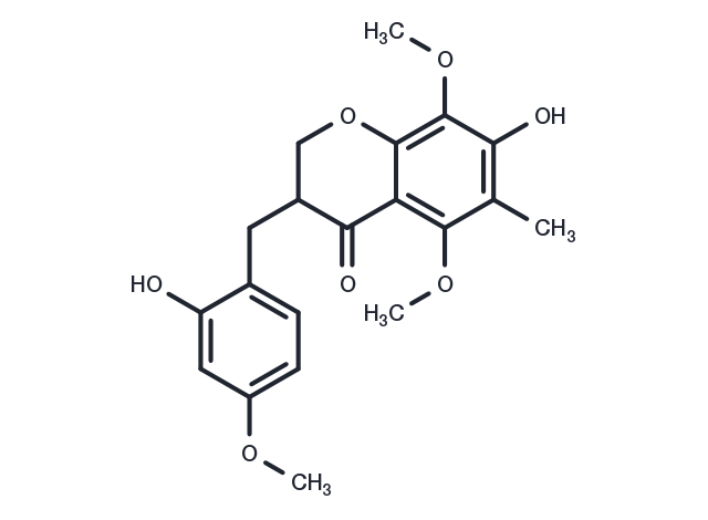 Ophiopogonanone F Chemical Structure
